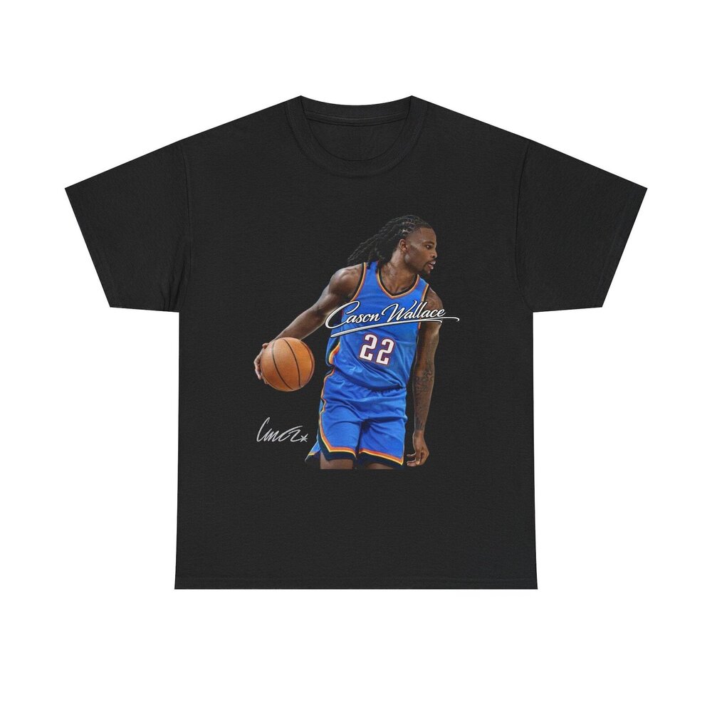 Cason Wallace OKC T Shirt Graphic Tee